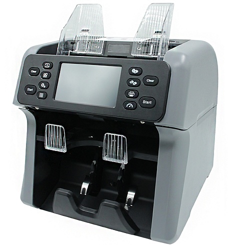 Mbox MC-165, 2-х карманный счетчик сортировщик банкнот