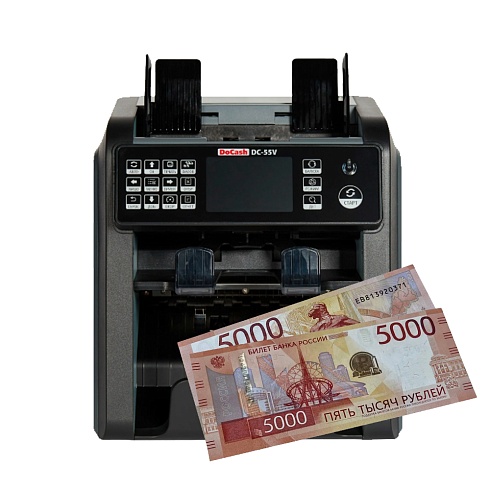 Docash DC-55V Обновление ПО (прошивка) на новые 5000 рублей