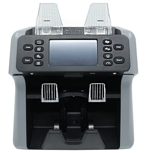 Mbox MC-165, 2-х карманный счетчик сортировщик банкнот