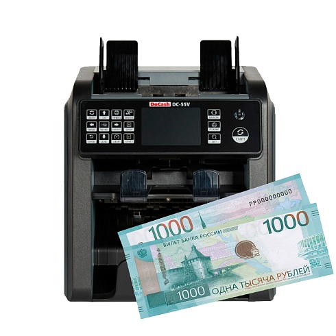Docash DC-55V Обновление ПО (прошивка) на новые 1000 рублей